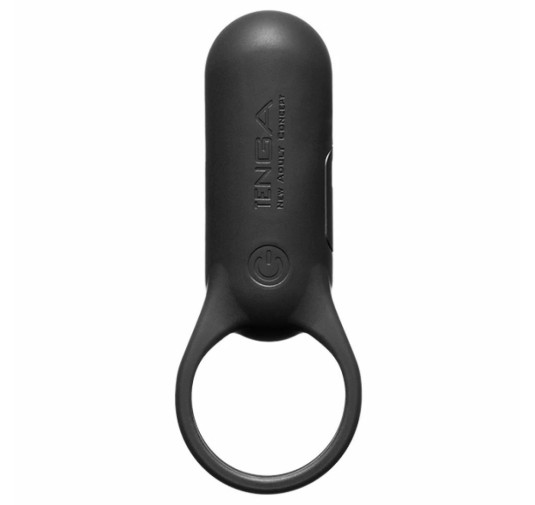 Pierścień wibrujący - Tenga SVR Smart Vibe Ring Plus Black